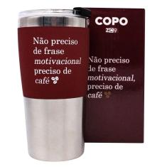 Imagem de Copo Viagem Max 450ml Preciso De Cafe Zona Criativa