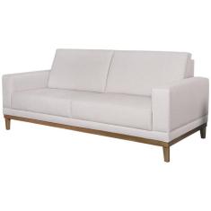 Imagem de Sofa 3 Lugares 180 Cm Crons Linho Bege Vazzano