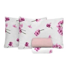 Imagem de Jogo De Cama Queen Size 200 Fios Fiori - Larissa (7301)