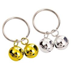 Imagem de Bsdurable Artigos para animais de estimação coleira de gato com sinos essenciais para filhotes, suprimentos para animais de estimação, coleira de gato com sinos, sino essencial dourado e branco, duas