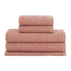 Imagem de Jogo Toalhas Banhão Buddemeyer 5p Olimpo Salmão 1385