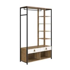 Imagem de Mini Closet Guarda-Roupa 2 Gavetas Woodmel Volakas