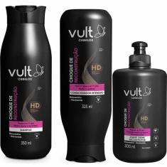 Imagem de Kit Vult Choque de Reconstrução + Creme de Pentear 300g