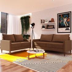 Imagem de Conjunto Fideris 2 Sofás De 2 Assentos Sofá Go