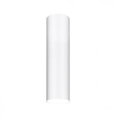 Imagem de Plafon Viena Tubo 30Cm Conti Iluminação Branco Fosco