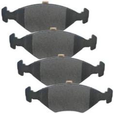 Imagem de Kit Pastilha Freio Fiat Strada 2009 a 2020 Dianteira Teves N-540 Cobreq