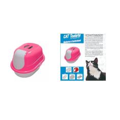Imagem de Banheiro Furacão Pet Cat Toalete Rosa para Gatos