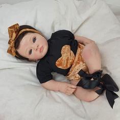Imagem de Boneca Bebê Reborn Realista Menina 48 cm