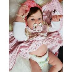 Imagem de Bebê Reborn Barata 100 Silicone Pode Dar Banho Igualzinha A Foto - Kel