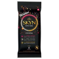 Imagem de Preservativo Skyn Cocktail Extra Fino Sem Látex 6 Camisinhas