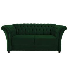 Imagem de Namoradeira Chesterfield Sofia Suede Verde