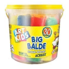 Imagem de Balde Com Massas De Modelar Com 1.5 Kg - Acrilex