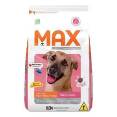 Imagem de Ração Seca Max Frango E Arroz Para Cães De Porte Médio E Grande - 3 Kg