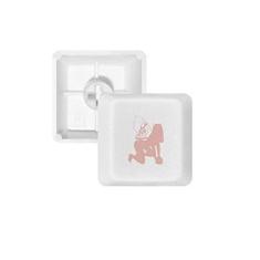 Imagem de Kneel Hot Hair Woman Gal teclado mecânico PBT Gaming Upgrade Kit