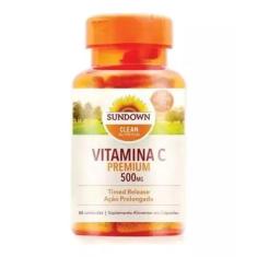 Imagem de Vitamina C Premium 500mg Cápsula 60 Sundown
