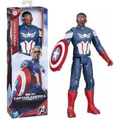 Imagem de Boneco Marvel - Capitao America Sam Wilson Titan Hero HASBRO