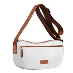 Imagem de Bolsa Feminina Casual Alça Transversal Moderna Lateral Média Espaçosa 
