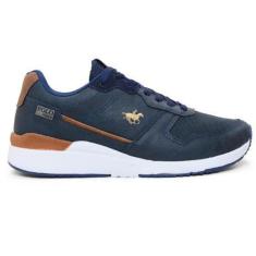 Imagem de Tenis Masculino Polo Azul Marinho Napa Casual Pl-008-Masculino