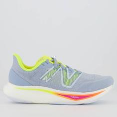 Imagem de Tênis New Balance Fuelcell Rebel V3 Feminino Azul-Feminino