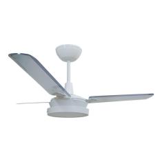Imagem de Ventilador Citrino Led 220v 3p San New Pás Transparentes Branco/Transparente