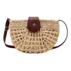 Imagem de Bolsa Feminina Moderna Tendencia Praiana 2025 Sofisticada - Alwy, Bege