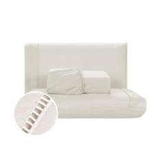 Imagem de Lençol Solteiro Sleep 200 Fios Ponto Palito Palha 2 Peças - Lolijú Enx