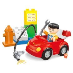 Imagem de Posto De Serviços Blocos Para Montar 13 Peças Polibrinq