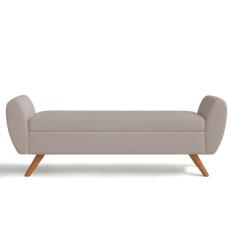 Imagem de Recamier Bau Grecia 1,40M Suede Bege - Clique Decor