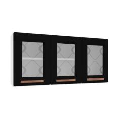 Imagem de Armário De Cozinha De Aço Aéreo Triplo 120cm Regina Multimóveis Cr6123