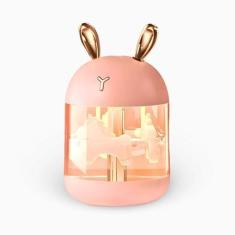 Imagem de Umidificador Carrossel Portátil Usb 300ml Cromoterapia - Compre Aqui 1