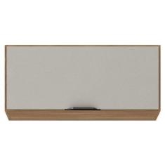 Imagem de Armário Aéreo Para Cozinha Firenze 1 Porta Amêndola Touch Nude Prime T