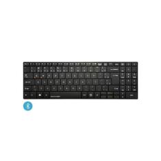 Imagem de Teclado Sem Fio Design Slim Conexao Bluetooth 12 Teclas Multimidia Pre