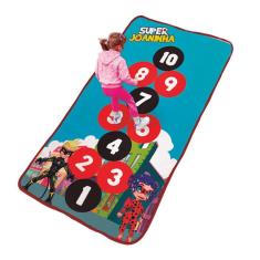 Imagem de Tapete Infantil Amarelinha Super Joaninha