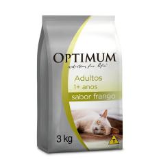 Imagem de Ração Seca Optimum Frango para Gatos Adultos - 3 Kg
