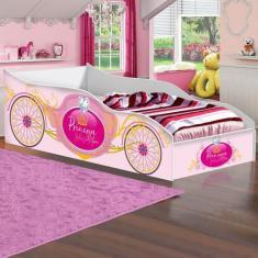 Imagem de Cama Infantil Carruagem Rosa 1120 - Gabrielli Móveis