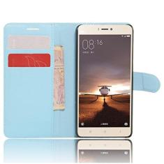 Imagem de Capa para Xiaomi Mi 4S – Capa carteira com suporte de couro PU Manyip para Xiaomi Mi 4S, capa de proteção de telefone estilo empresarial, capa com [compartimentos para dinheiro e cartão]