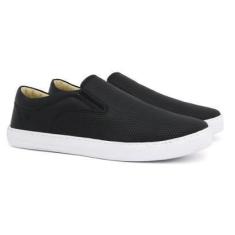Imagem de Tênis Slip-On Masculino Couro West Bulls Cano Baixo Conforto-Masculino