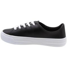 Imagem de Tênis Plataforma Casual Beira Sider Cadarço Feminino