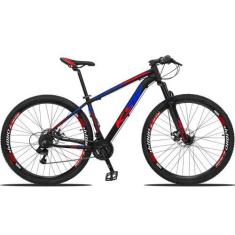 Imagem de Bicicleta Aro 29 Ksw 21 Vel Shimano Freio Hidraulico/Trava, 15", Preto