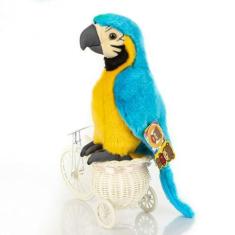 Imagem de Brinquedo de pelúcia, coelho fofo, arara, papagaio, bicho de pelúcia, 