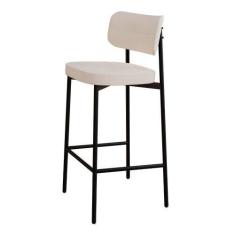 Imagem de Banqueta Alloa fixa Pés 50 x 44,7 x 103,5 mm C/ Pés Pretos - Compace