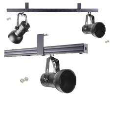 Imagem de Kit 18 Spot Trilho Perfilado Eletro Calha Par20 Bulbo Ol7