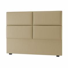 Imagem de Cabeceira Queen Megan 160 CM Suede Cappucino - D A Decor