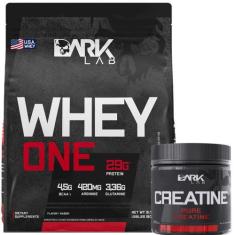 Imagem de Kit Whey Protein One Refil 900G + Creatina Pura 300G Dark Lab