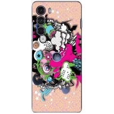Imagem de Capa Adesivo Skin104 Verso Para Motorola Moto G200 5G (2021) - KawaSki