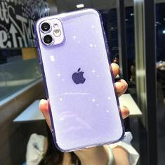 Imagem de Capa de telefone transparente candy color glitter para iphone 13 11 12 pro 12 mini x xr xs max se 2020 7 8 plus 6 6s capa de silicone macio, pr, para iphone 6 ou 6s
