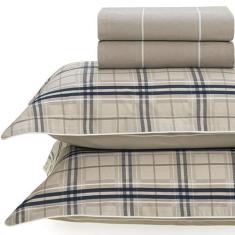 Imagem de Jogo de Lençol Casal 3 Karsten Percal 200 Fios 100% Algodão Estampado 