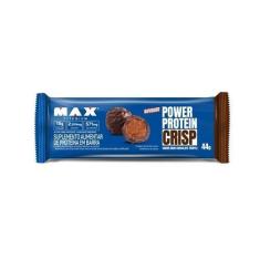 Imagem de Power Protein Crisp Bar (44g) - Sabor: Dark Chocolate Truffle - Max Ti