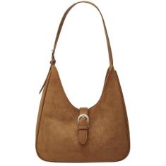 Imagem de Slouchy Hobo Bolsas femininas retrô camurça axila bolsa de ombro bolsa transversal bolsa crescente bolsa sacola alça superior 2024