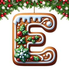 Imagem de Enfeites de letras para árvore de Natal, Enfeites de Natal em acrílico | Decoração de Natal interna engraçada Decoração de árvore de Natal | Novas decorações para casa, enfeites de natal, decorações p